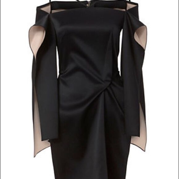 NWT Robert Mouret Meestead Off Shoulder Dress 4/6 - Picture 7 of 7